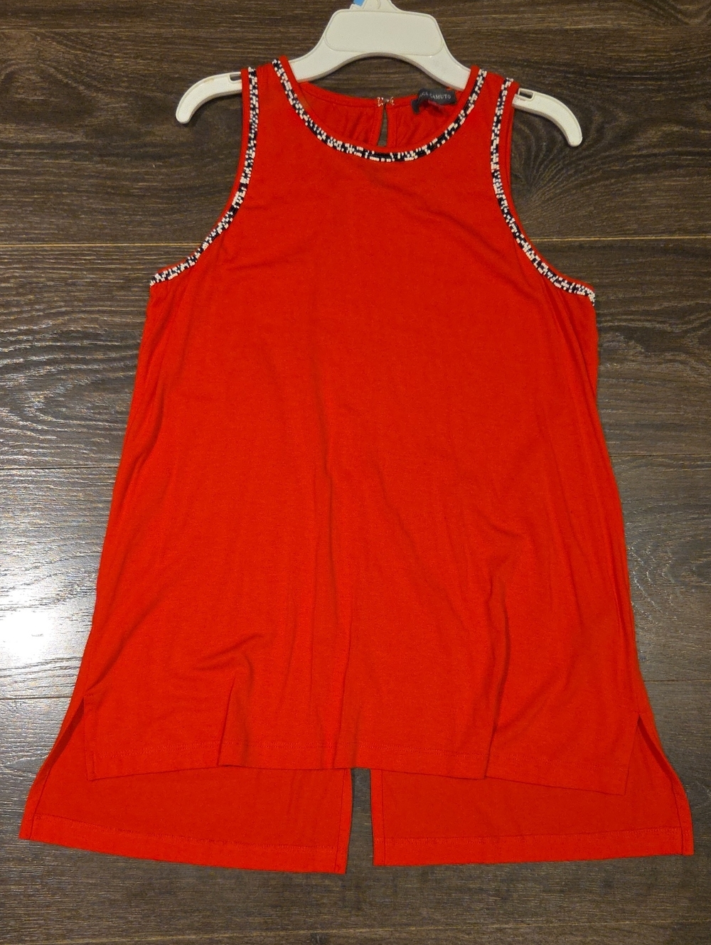 ❤️ VINCE CAMUTO BEADED SLEEVELESS TANK TOP, XS